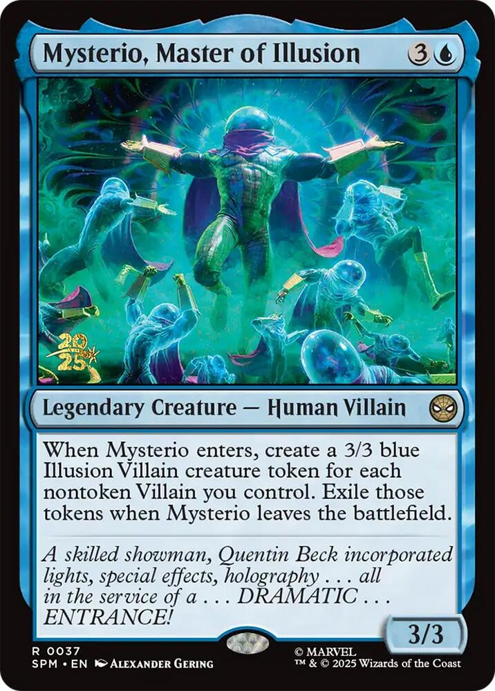 Mysterio, Master of Illusion (37) (Prerelease Cards)