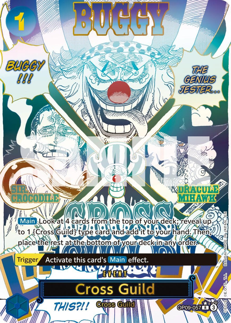 Cross Guild (Alternate Art) (OP09-057) (Premium Booster -The Best- Vol. 2)