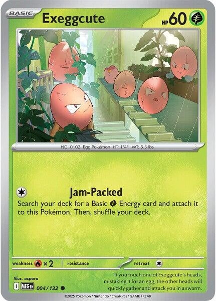 Image for Exeggcute (004/132) (ME01: Mega Evolution) - Pokemon