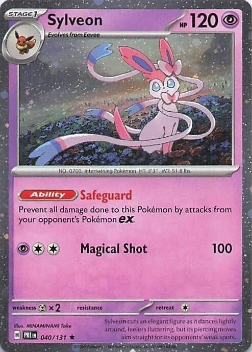 Sylveon - 040/131 (Cosmos Holo) (040/131) (Miscellaneous Cards & Products)