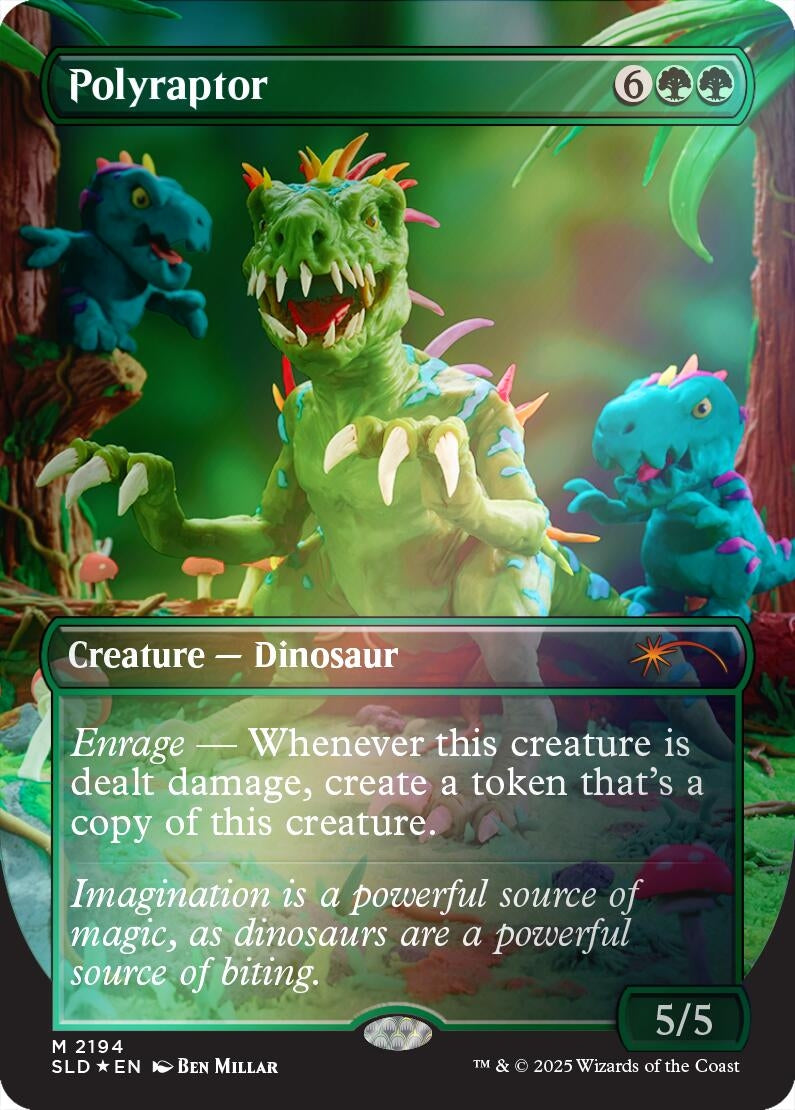Polyraptor (Rainbow Foil) (2194) (Secret Lair Drop Series)