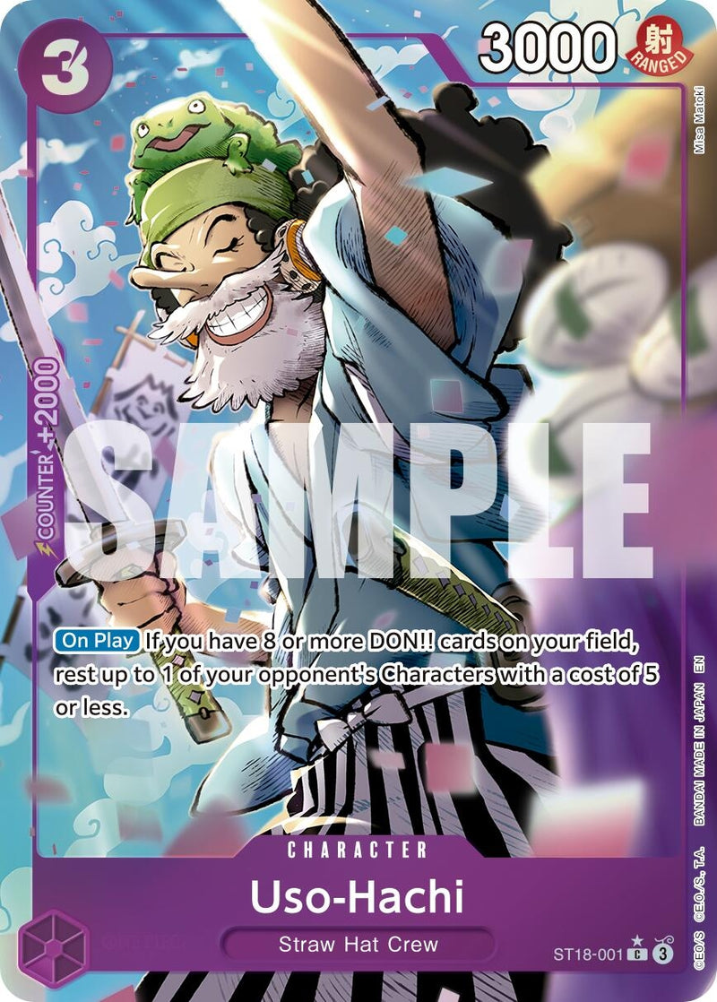 Uso-Hachi (Alternate Art) (ST18-001) (Premium Booster -The Best- Vol. 2)