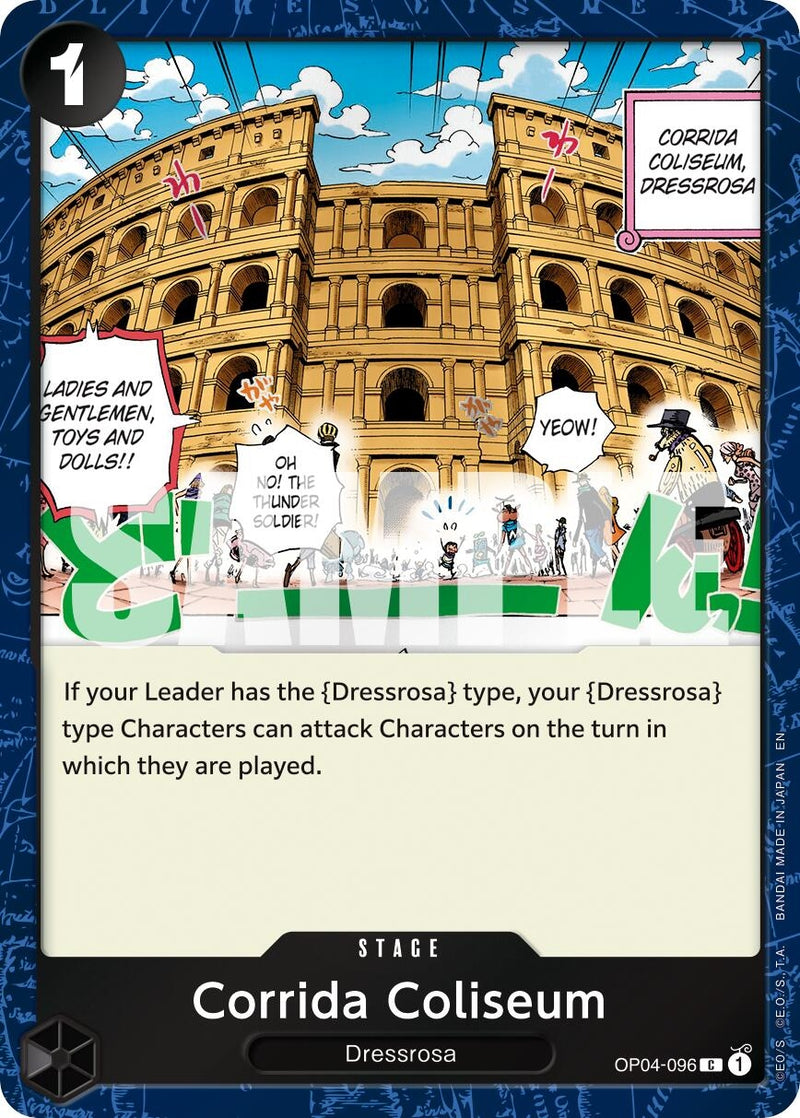 Corrida Coliseum (Pirate Foil) (OP04-096) (Premium Booster -The Best- Vol. 2)