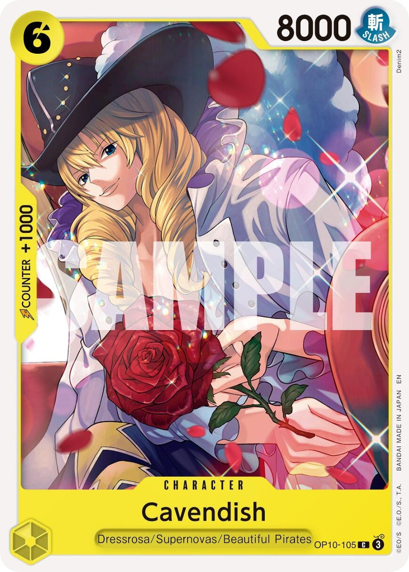 Cavendish - OP10-105 (Reprint) (OP10-105) (Premium Booster -The Best- Vol. 2)