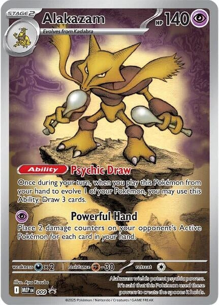 Alakazam - 009 (009) (ME: Mega Evolution Promo)