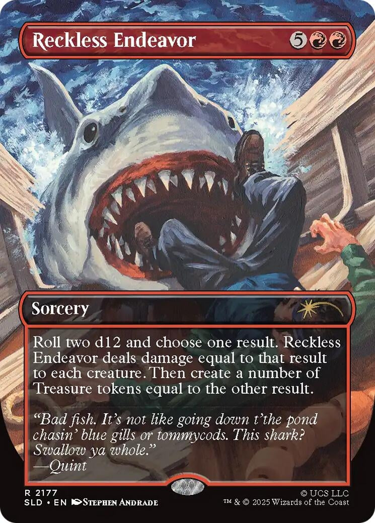 Reckless Endeavor (2177) (Secret Lair Drop Series)