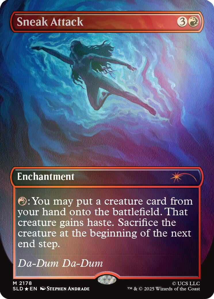 Sneak Attack (Rainbow Foil) (2178) (Secret Lair Drop Series)