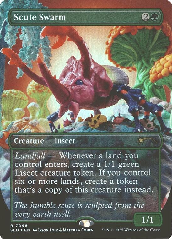 Scute Swarm (Rainbow Foil) (7048) (Secret Lair Drop Series)