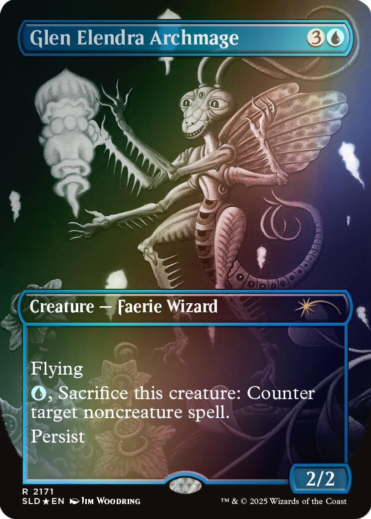 Glen Elendra Archmage (2171) (Rainbow Foil) (2171) (Secret Lair Drop Series)