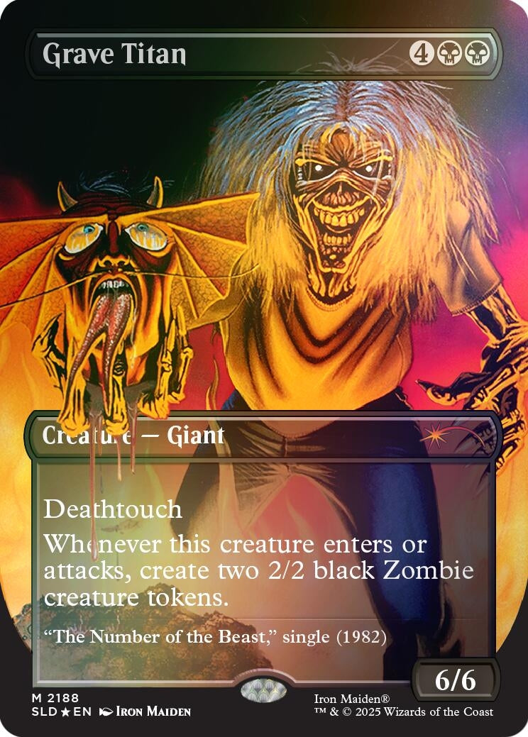 Grave Titan (2188) (Rainbow Foil) (2188) (Secret Lair Drop Series)