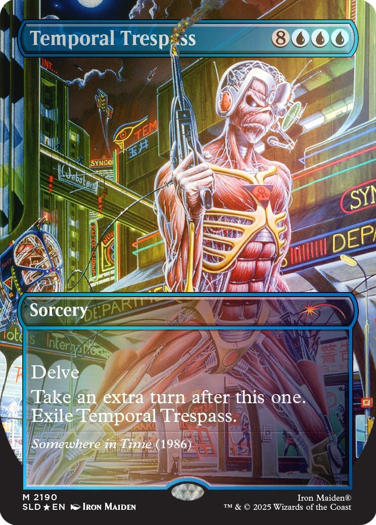 Temporal Trespass (Rainbow Foil) (2190) (Secret Lair Drop Series)