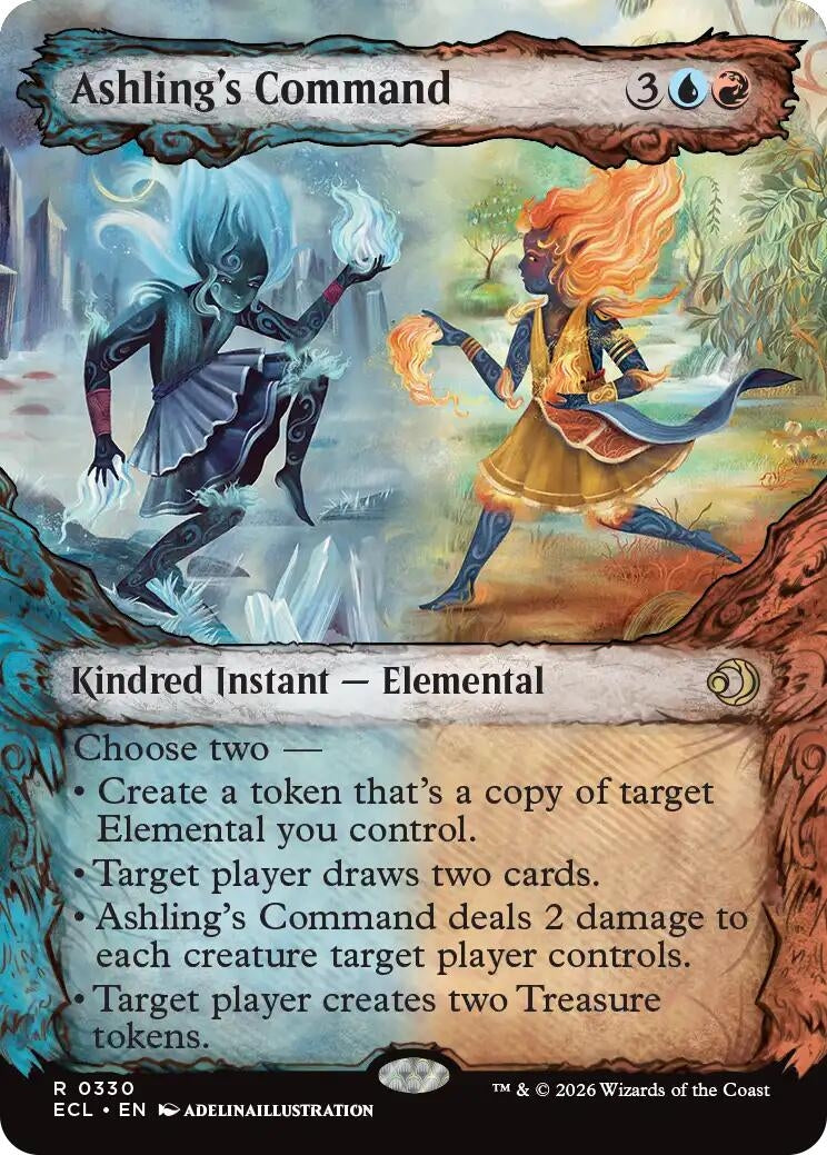 Image for Ashling's Command (Showcase) (330) (Lorwyn Eclipsed) - Magic: The Gathering