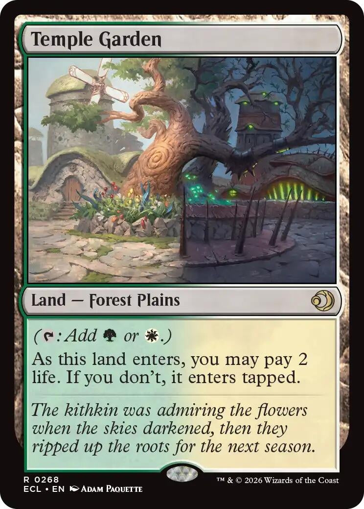 Temple Garden (268) (Lorwyn Eclipsed)