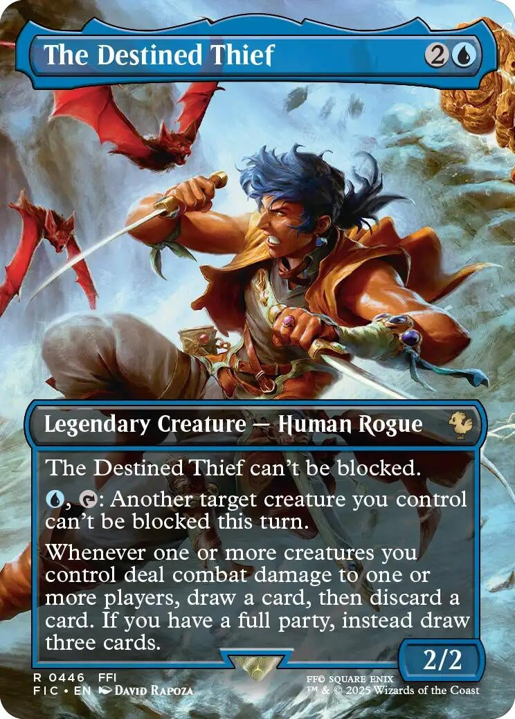 Image for The Destined Thief (Borderless) (446) (FINAL FANTASY) - Magic: The Gathering
