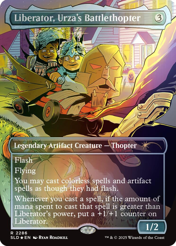 Liberator, Urza's Battlethopter (Rainbow Foil) (2286) (Secret Lair Drop Series)