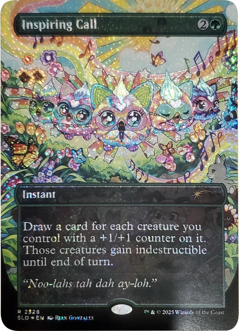 Inspiring Call (Confetti Foil) (2328) (Secret Lair Drop Series)