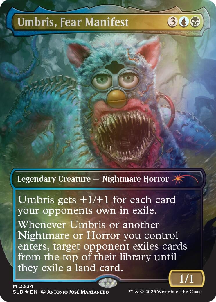 Image for Umbris, Fear Manifest (Rainbow Foil) (2324) - Magic: The Gathering