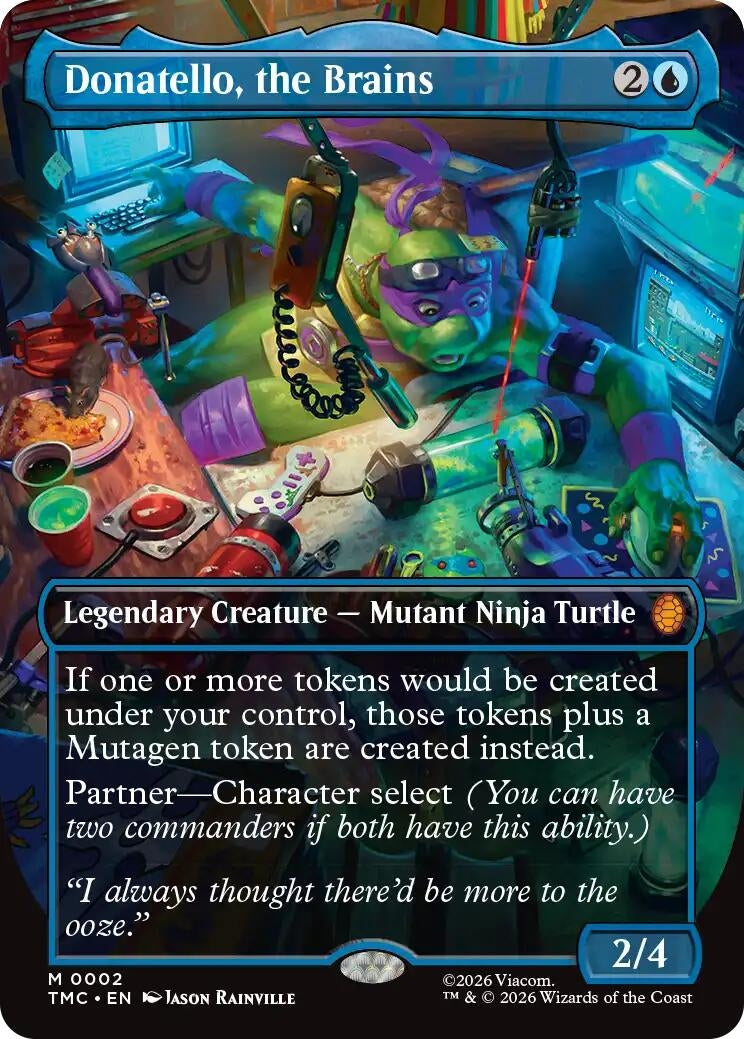 Donatello, the Brains (Borderless) (2) (Teenage Mutant Ninja Turtles)