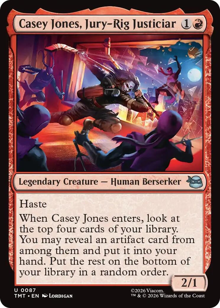 Casey Jones, Jury-Rig Justiciar (87) (Teenage Mutant Ninja Turtles)