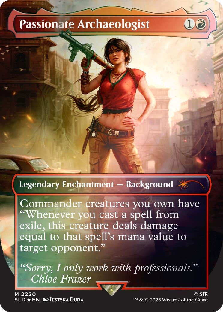 Passionate Archaeologist (Rainbow Foil) (2220) (Secret Lair Drop Series)