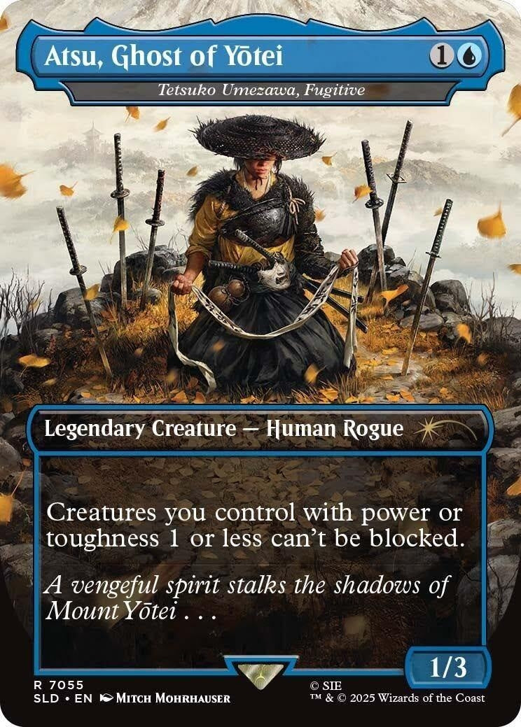 Atsu, Ghost of Yotei - Tetsuko Umezawa, Fugitive (7055) (Secret Lair Drop Series)