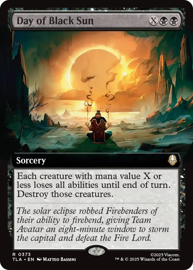 Day of Black Sun (Extended Art) (373) (Avatar: The Last Airbender)