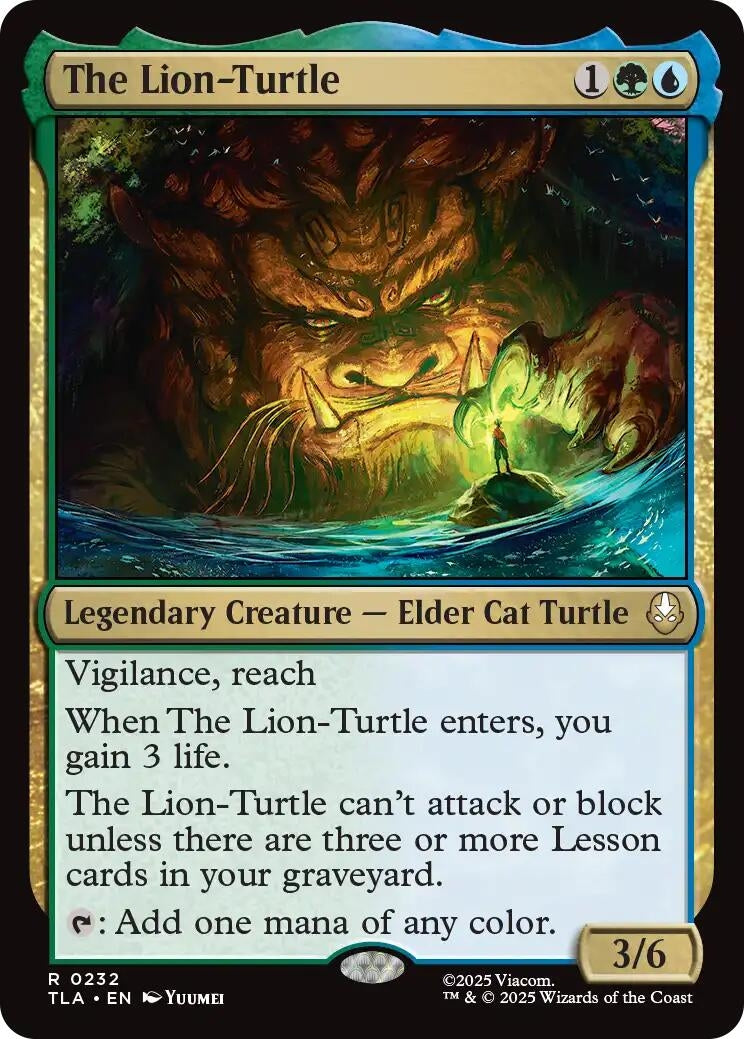 The Lion-Turtle (232) (Avatar: The Last Airbender)