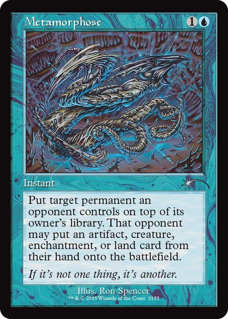 Metamorphose (Retro Frame) (2155) (Secret Lair Drop Series)