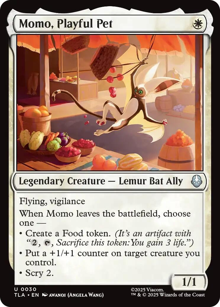 Momo, Playful Pet (30) (Avatar: The Last Airbender)