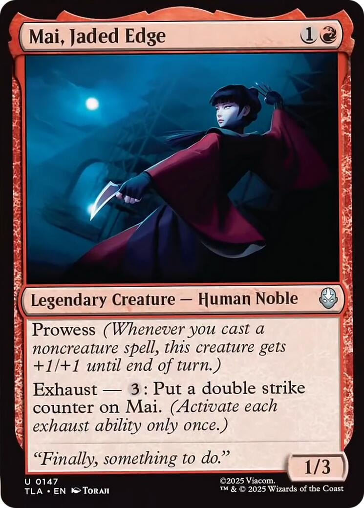 Mai, Jaded Edge (147) (Avatar: The Last Airbender)