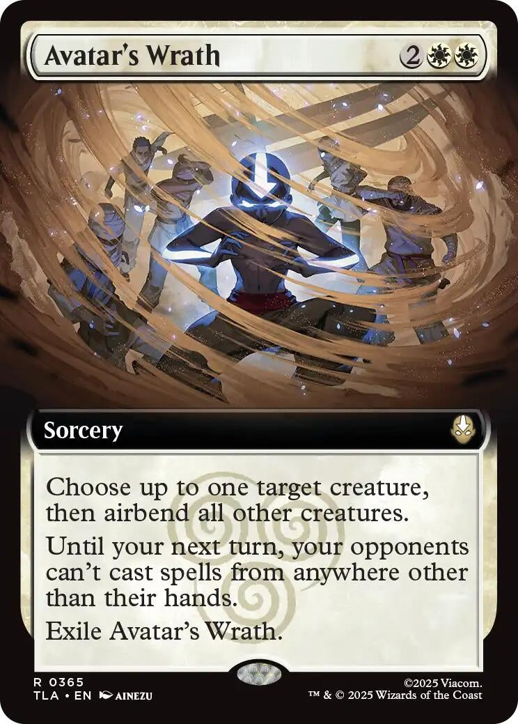 Avatar's Wrath (Extended Art) (365) (Avatar: The Last Airbender)