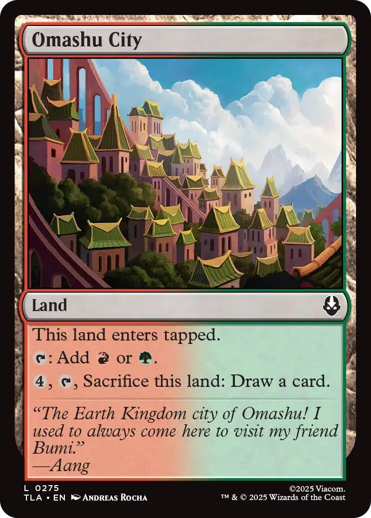 Omashu City (275) (Avatar: The Last Airbender)