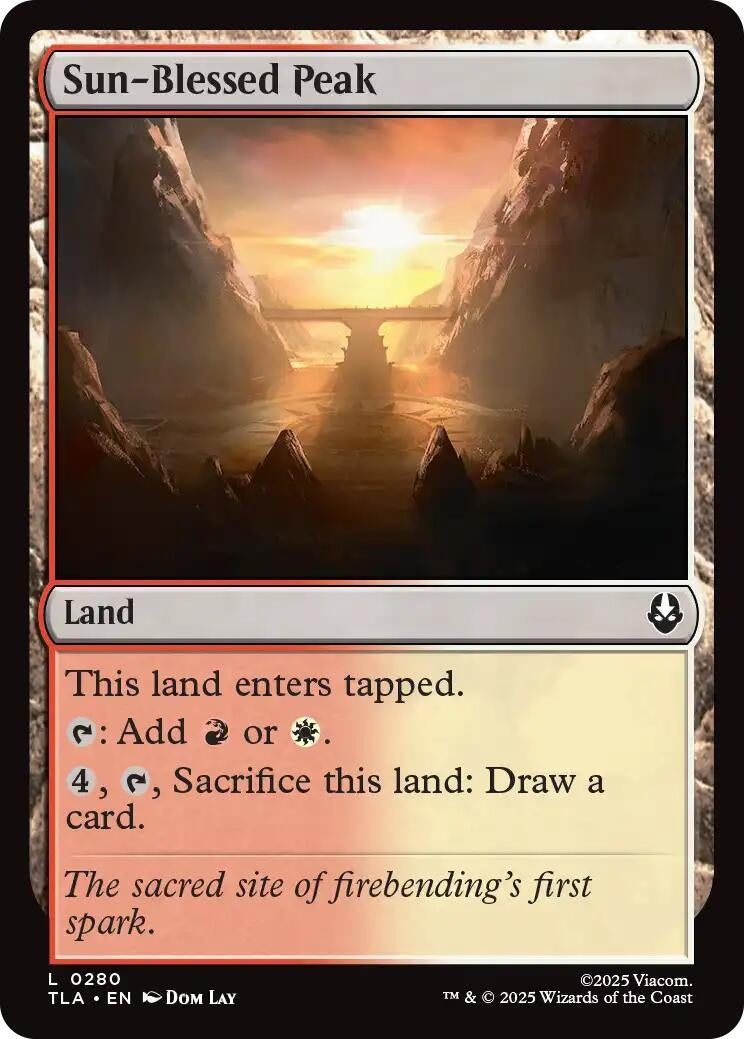 Sun-Blessed Peak (280) (Avatar: The Last Airbender)