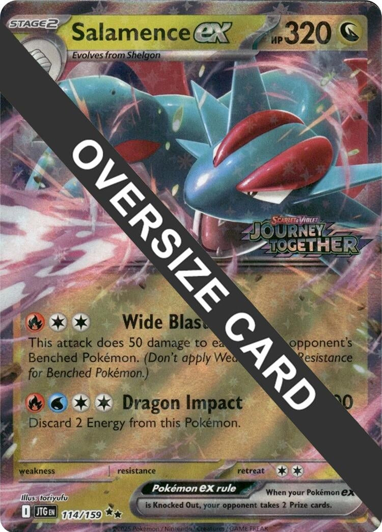Image for Salamence ex (114/159) (Jumbo Cards) - Pokemon