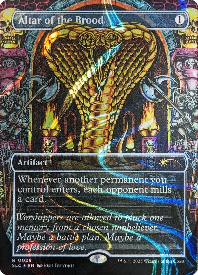 Altar of the Brood (Halo Foil) (28) (Secret Lair Countdown Kit)