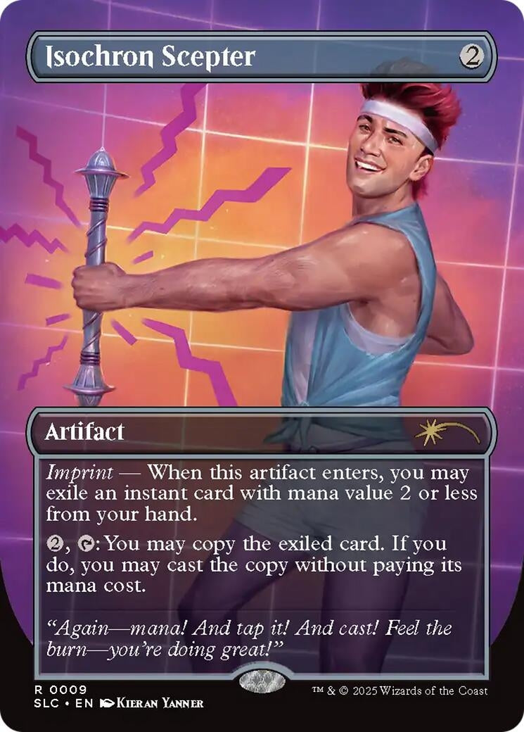 Isochron Scepter (9) (Secret Lair Countdown Kit)