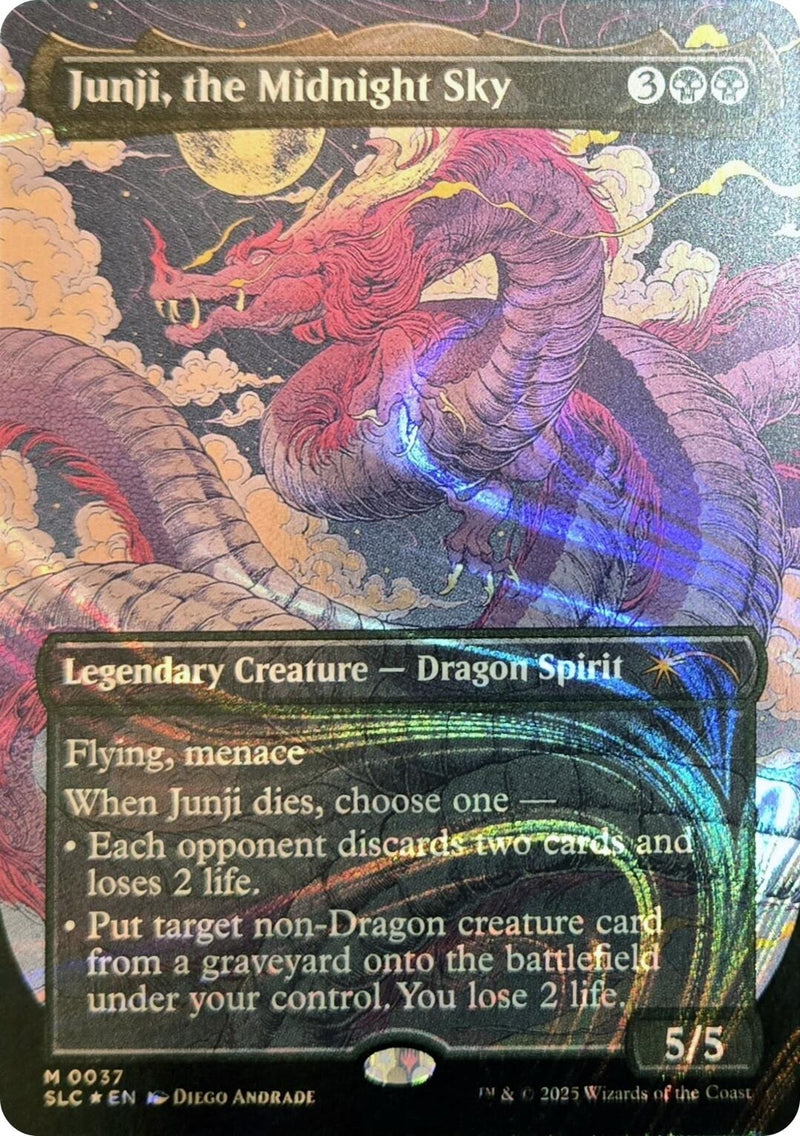 Junji, the Midnight Sky (Halo Foil) (37) (Secret Lair Countdown Kit)