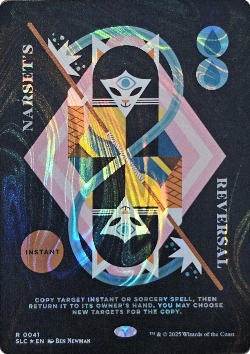 Narset's Reversal (Halo Foil) (41) (Secret Lair Countdown Kit)