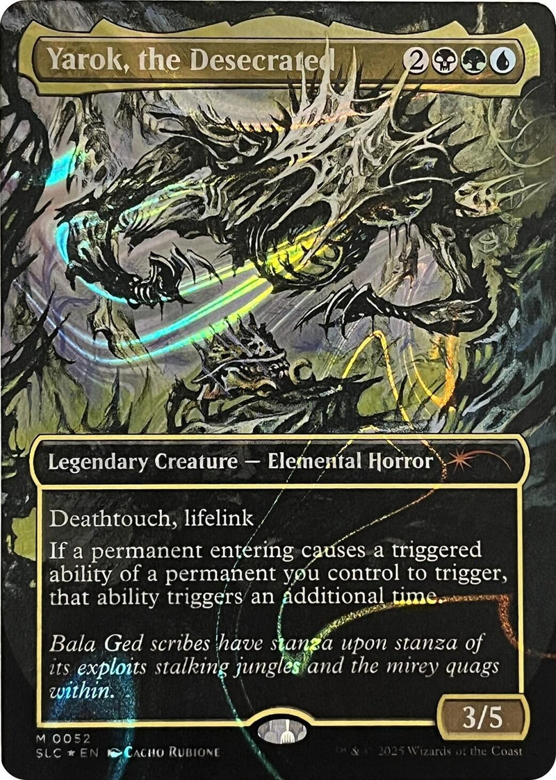 Yarok, the Desecrated (Halo Foil) (52) (Secret Lair Countdown Kit)