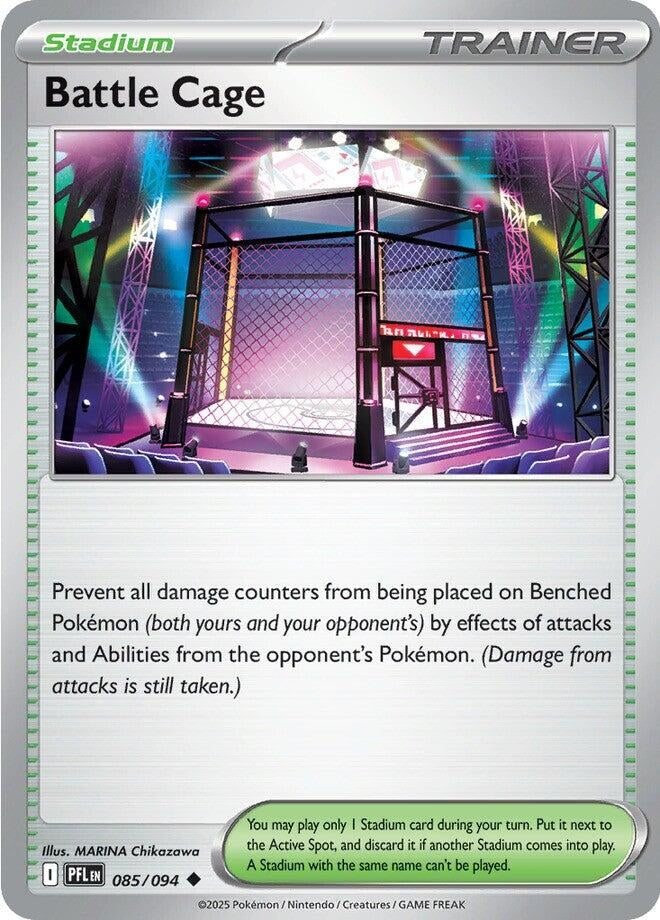 Battle Cage (085/094) (ME02: Phantasmal Flames)