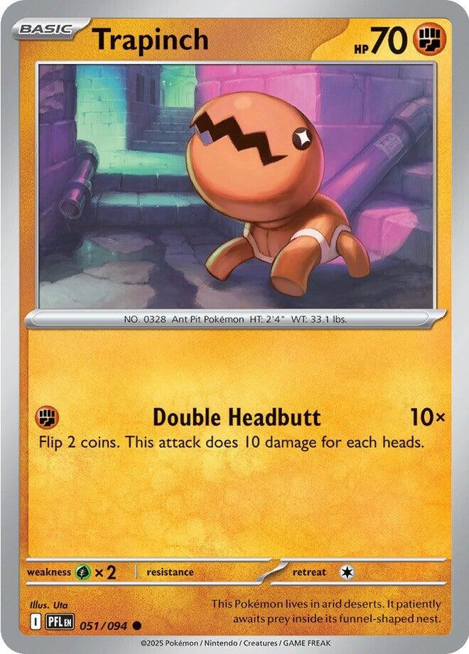 Image for Trapinch (051/094) (ME02: Phantasmal Flames) - Pokemon