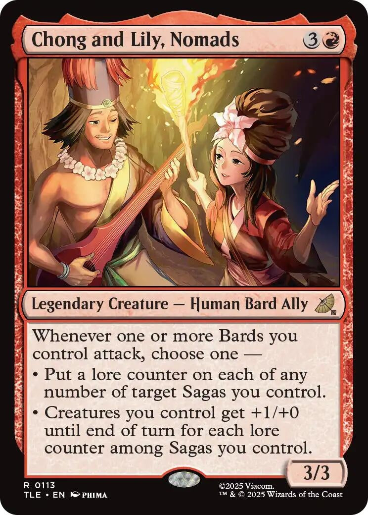Chong and Lily, Nomads (113) (Avatar: The Last Airbender: Eternal-Legal)