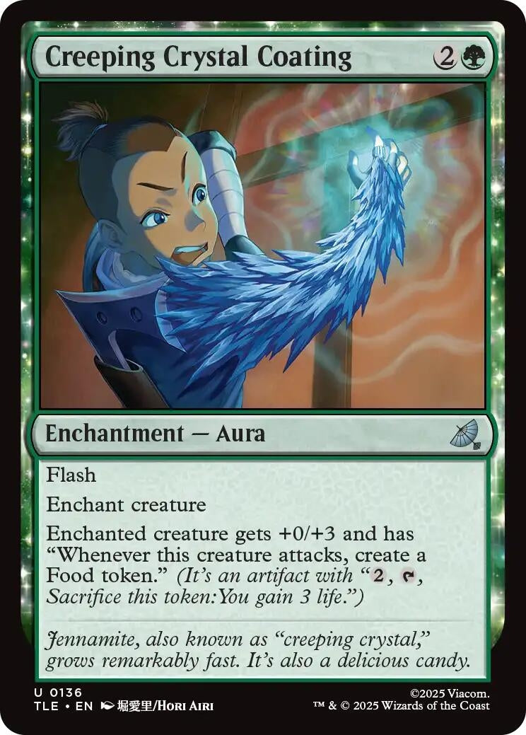 Creeping Crystal Coating (136) (Avatar: The Last Airbender: Eternal-Legal)