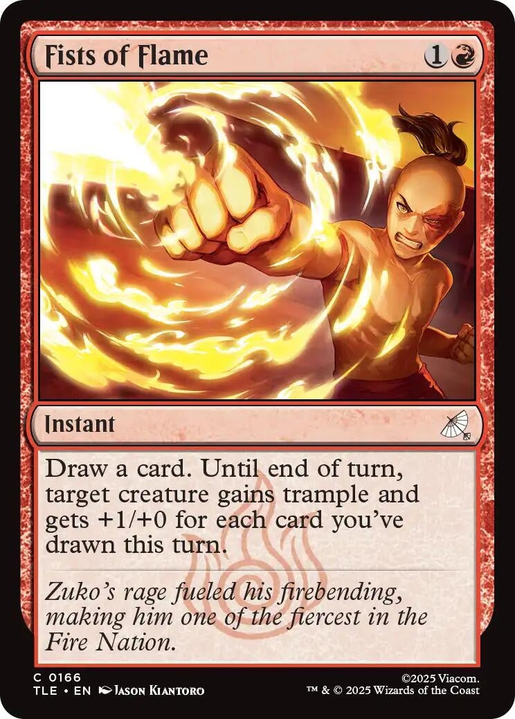 Fists of Flame (166) (Avatar: The Last Airbender: Eternal-Legal)