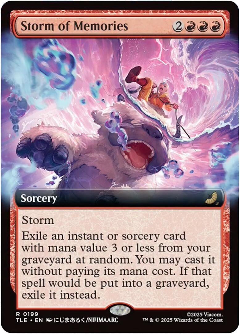 Storm of Memories (Extended Art) (199) (Avatar: The Last Airbender: Eternal-Legal)