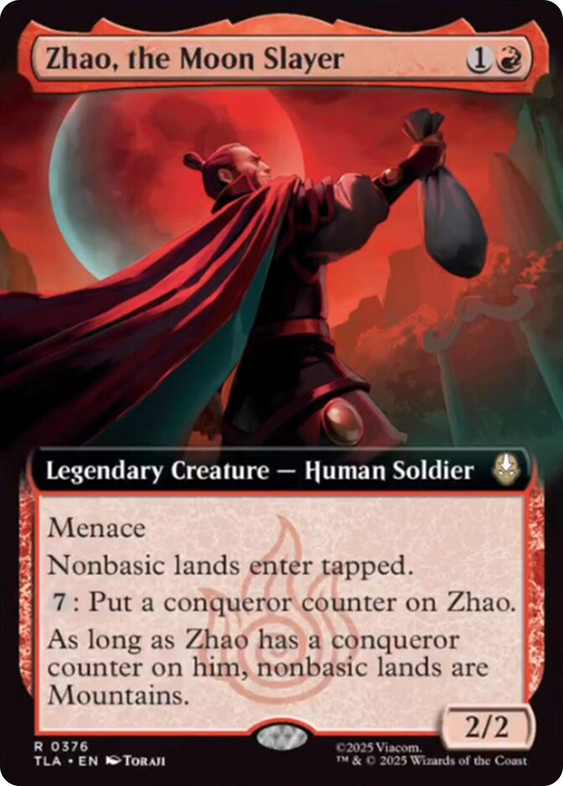Zhao, the Moon Slayer (Extended Art) (376) (Avatar: The Last Airbender)
