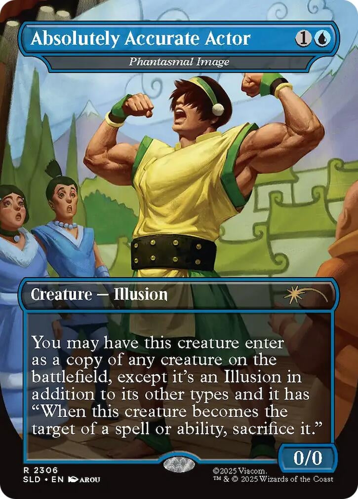 Absolutely Accurate Actor - Phantasmal Image (2306) (Secret Lair Drop Series)