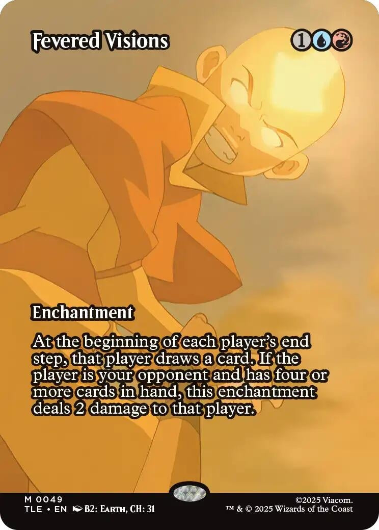 Fevered Visions (Borderless) (49) (Avatar: The Last Airbender: Eternal-Legal)