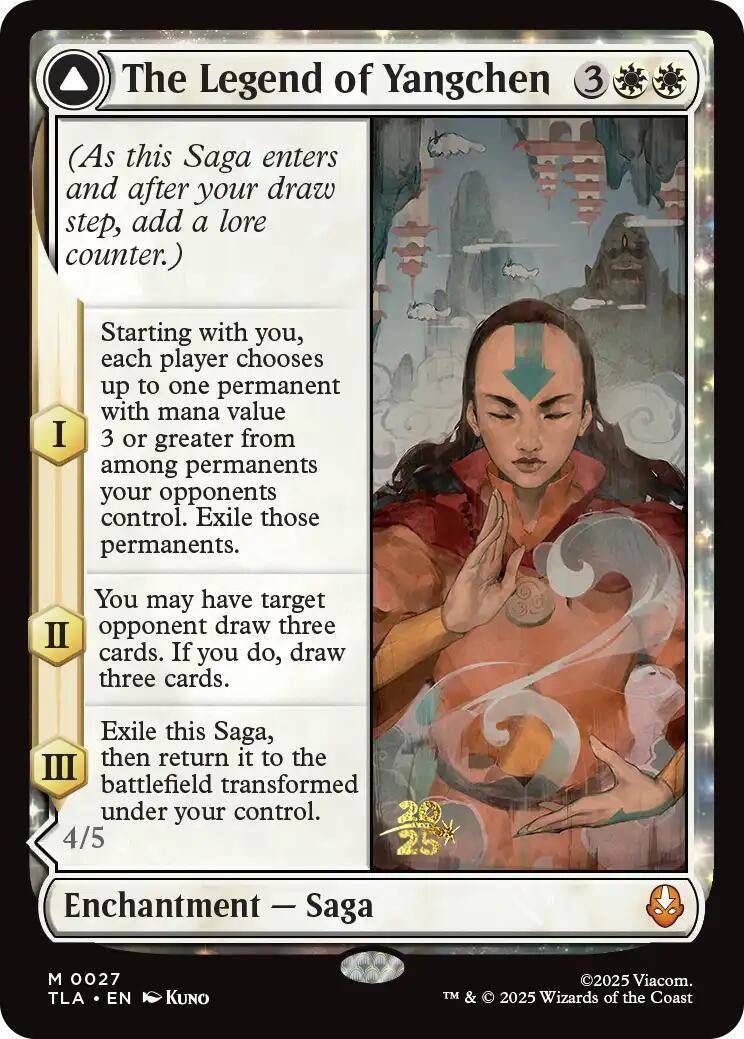 The Legend of Yangchen (27) (Prerelease Cards)