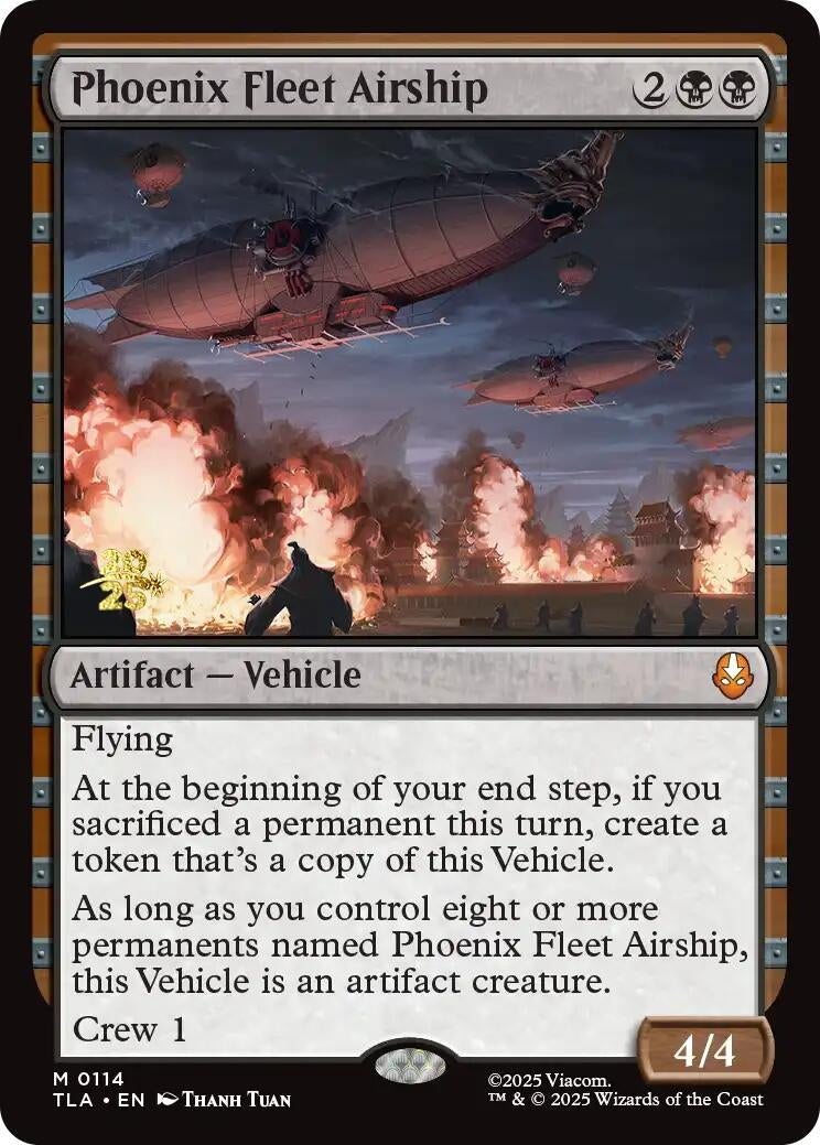 Phoenix Fleet Airship (114) (Prerelease Cards)